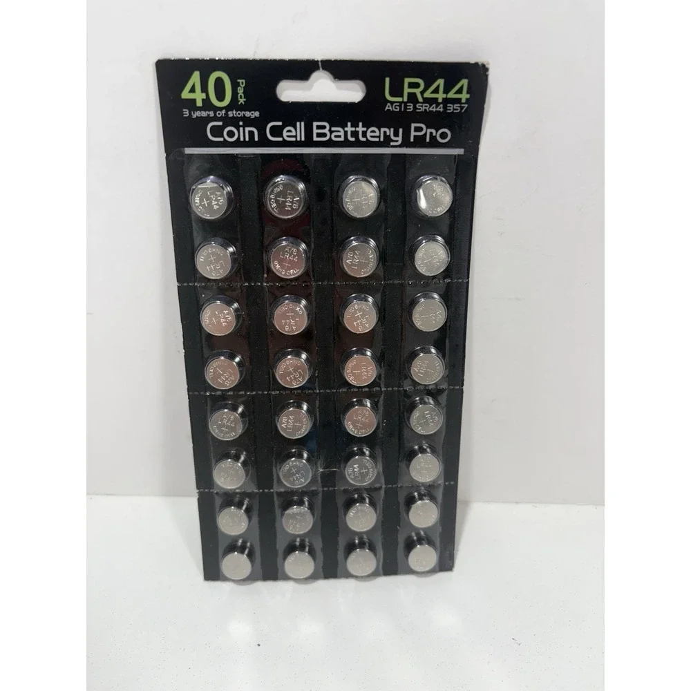 High Capacity L1154F LR44 Batteries 36 Pack, AG13 357 303 SR44 A76 Premium Alkal